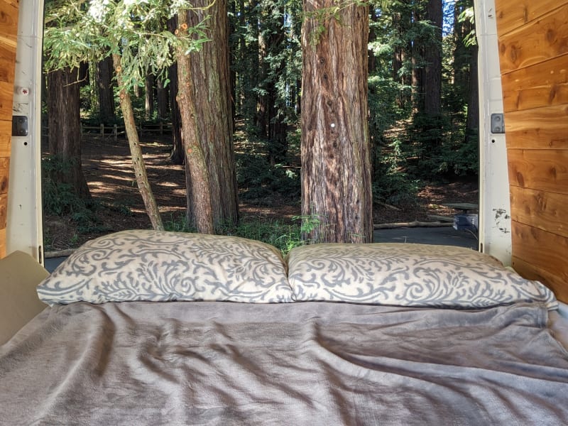 Nature is just outside your bedroom - enjoy the morning with your doors open!