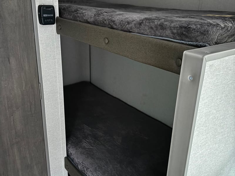 Bunk bed with charge ports