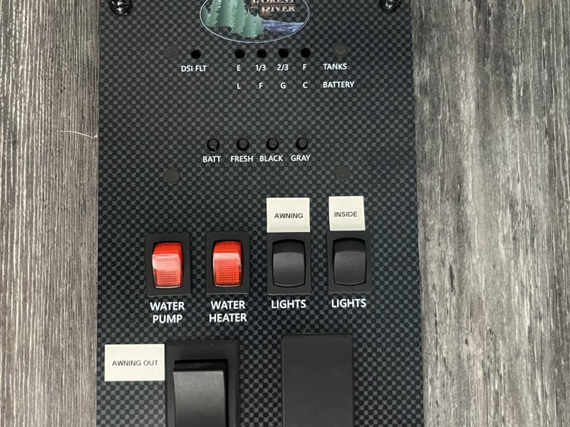 RV control panel