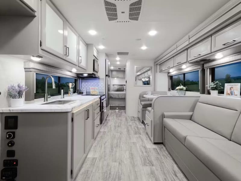 Spacious kitchen