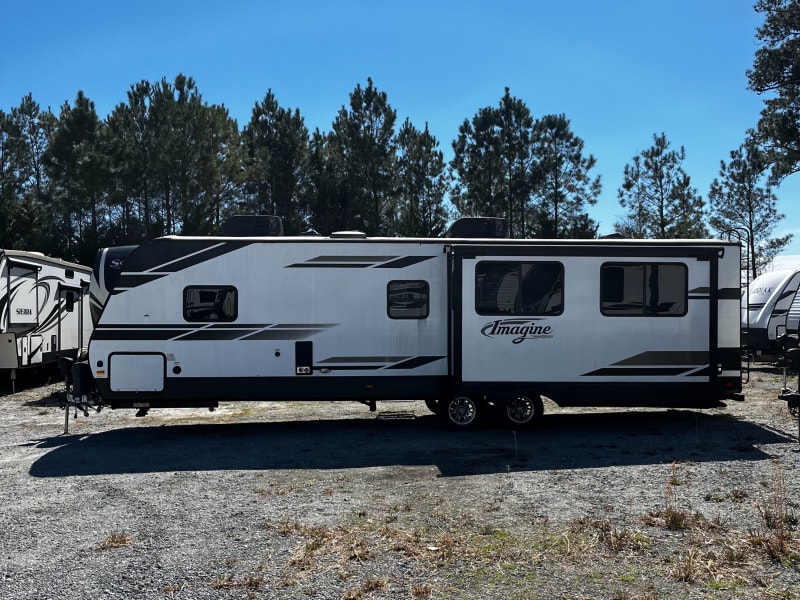 Backside of RV
