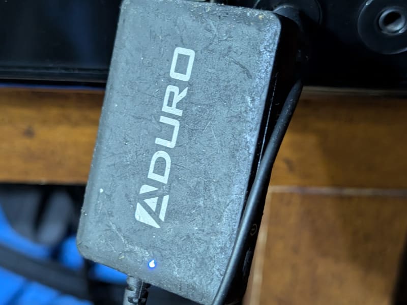 Closeup of small external Bluetooth receiver you can use to cast tunes from your own device!