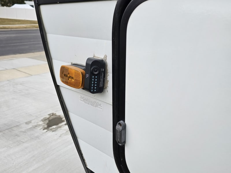 Left Side external Furrion Camera
