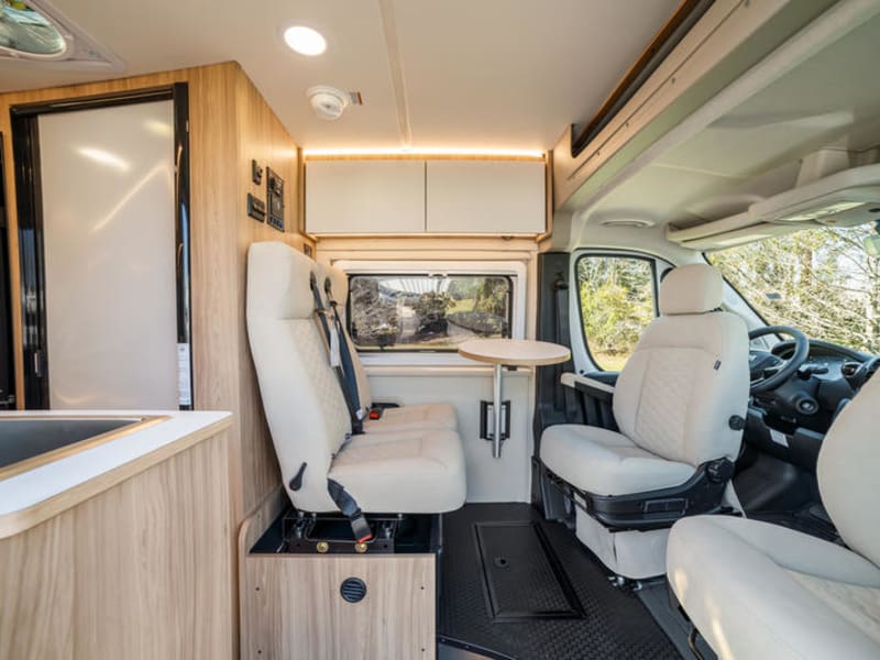 Dining setup with Removable Table