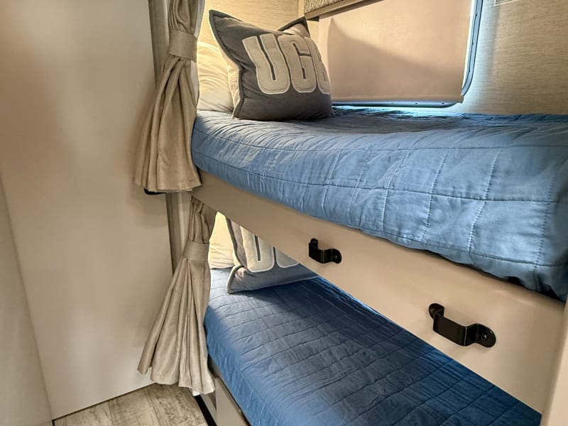 Cozy bunk beds