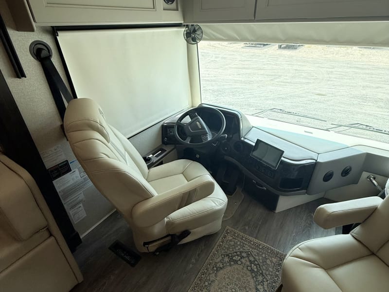 Large driver chair for a comfortable ride