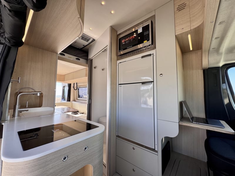 Fully self sustaining 2025 Noovo Plus interior layout