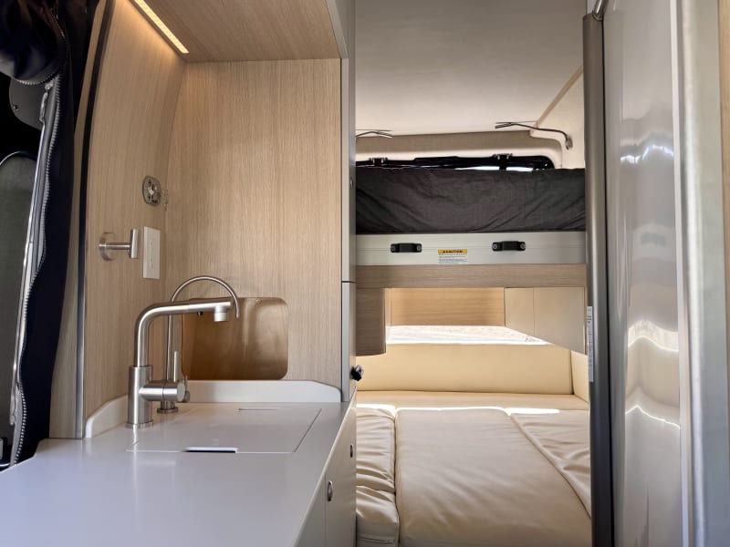 Two queen size beds sleep up to 4 adults