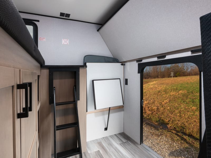 Cargo Door Under Bunk Beds