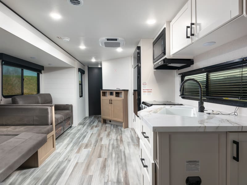 Living space (TV will be included in rental)