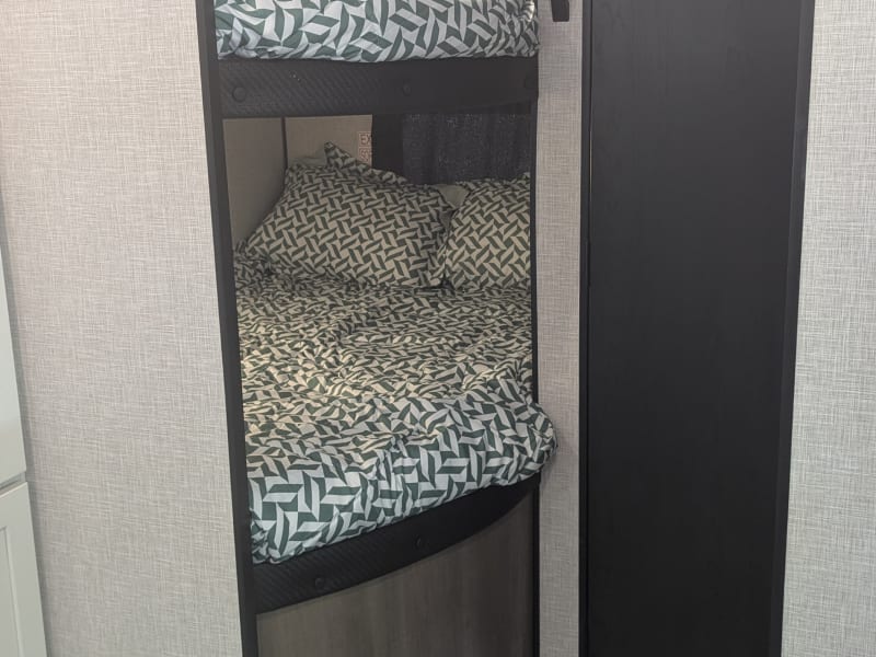 Spacious bunks.