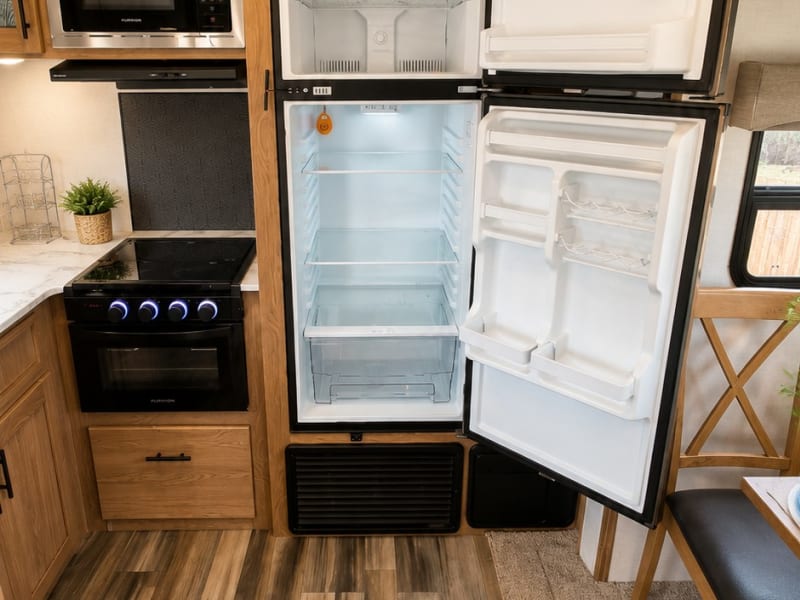 Large refrigerator space 