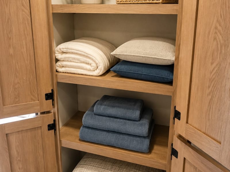 Large storage in the Bathroom 