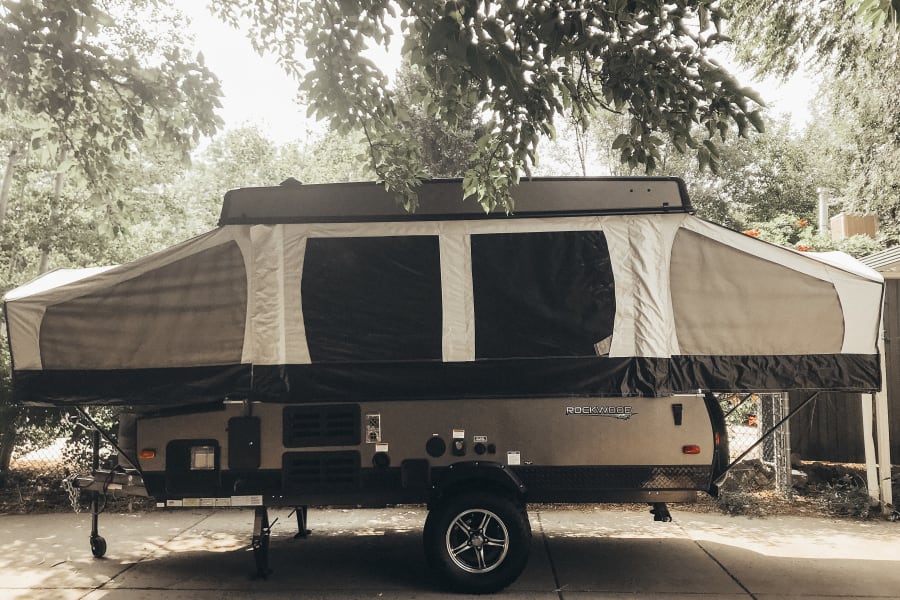 Rockwood Extreme Sports Package Folding Camping Trailers By Forest River Rv Camping Trailer For Sale Camper Trailer For Sale Pop Up Camper