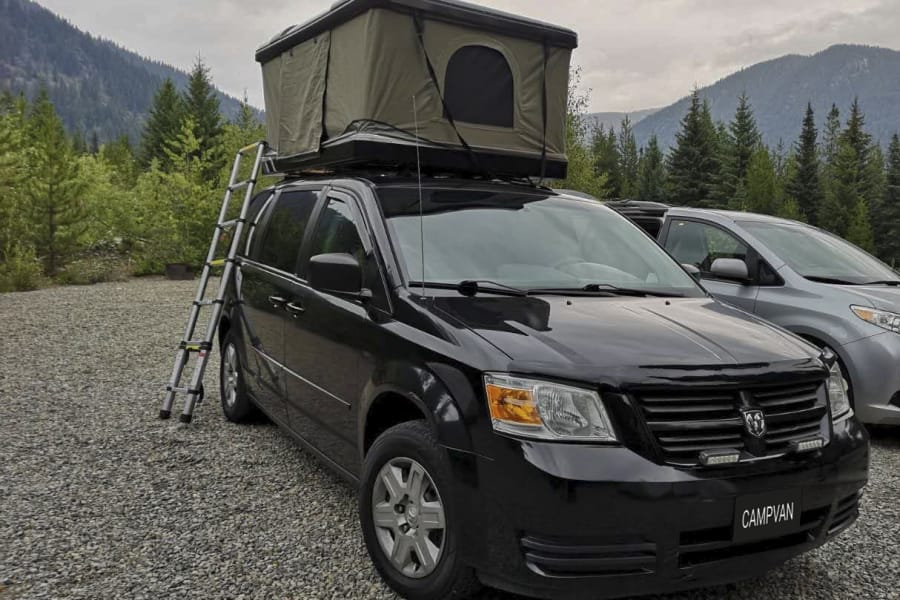 dodge minivan camper