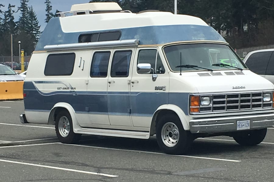 1988 dodge camper van for sale