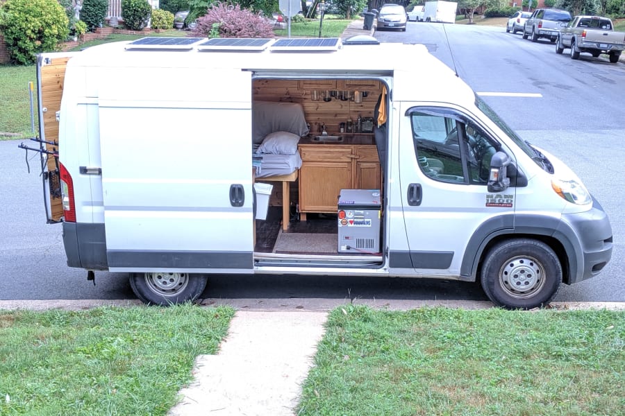 2014 Ram Promaster 1500 Motor Home Camper Van Rental in Charlottesville, VA  | Outdoorsy