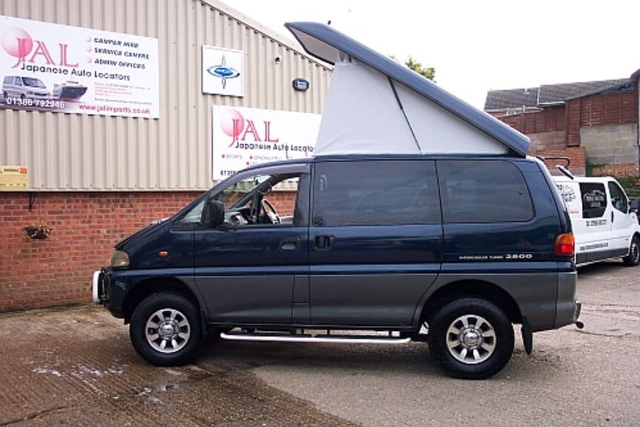 2001 Mitsubishi Delica 4wd Motor Home Camper Van Rental In