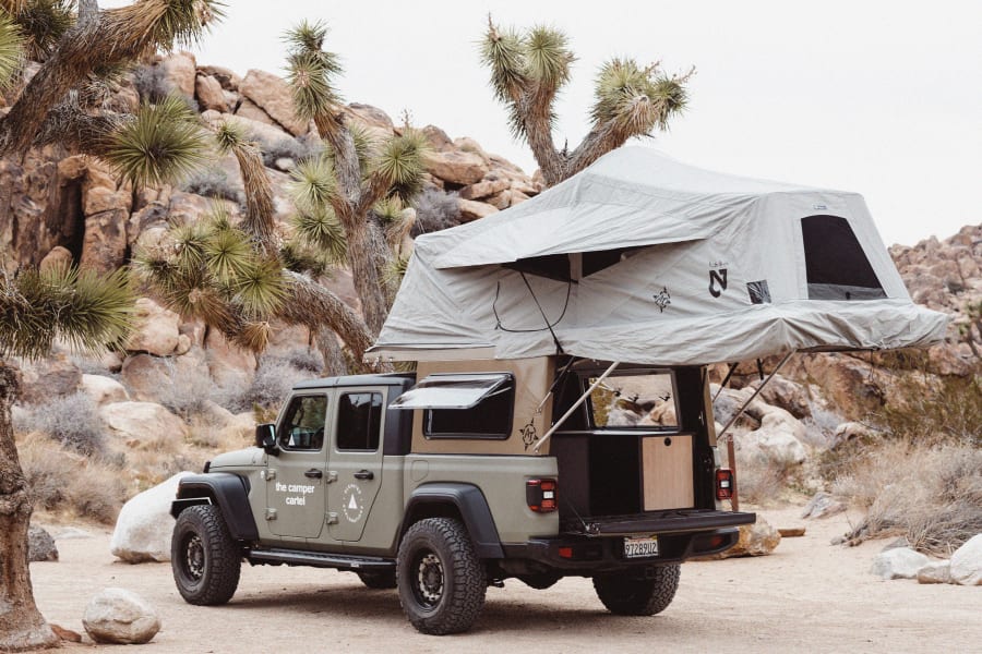 2020 Jeep Gladiator Motor Home Demountable Camper Rental ...