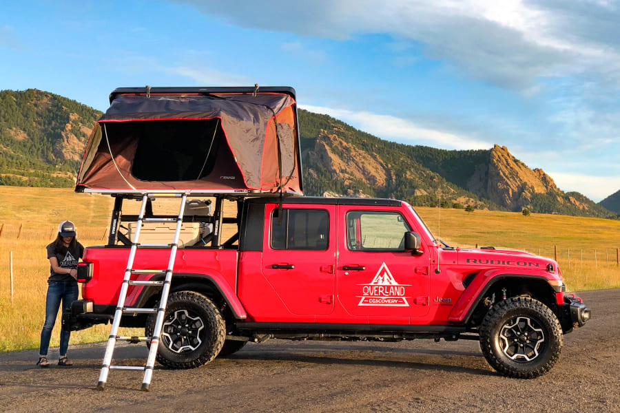 2020 Jeep Gladiator Rubicon Motor Home Truck Camper Rental In Denver Co Outdoorsy