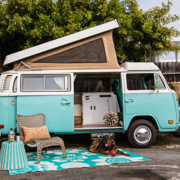 1979 VW Volkswagen Westfalia AUTOMATIC Class B available for rent in Costa Mesa, California