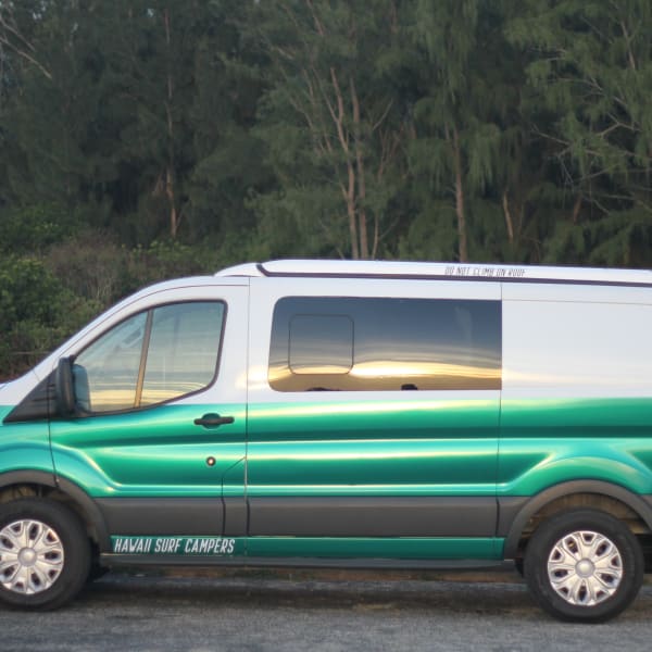 2017 Ford Transit Class B available for rent in Honolulu, Hawaii