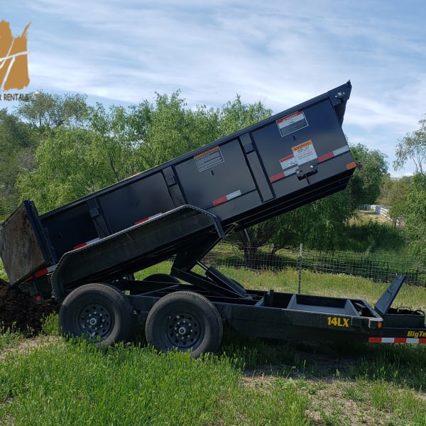 2019 Big Tex 7x12 Dump Trailer 14LX Utility Trailer available for rent in Riverton, Utah