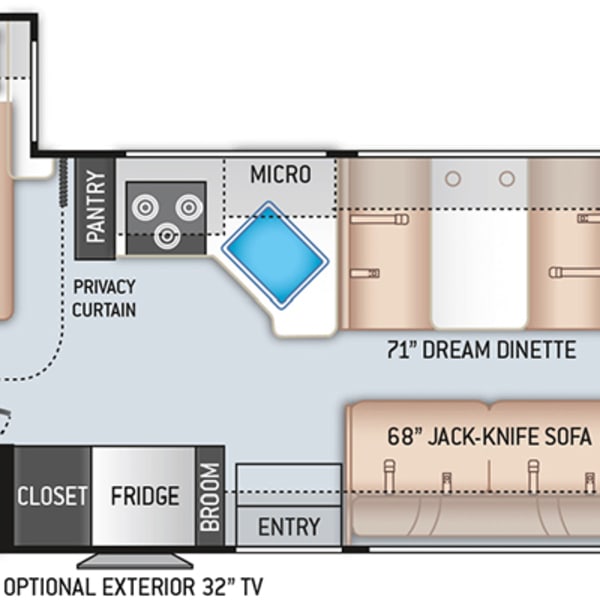 2020 Thor Motor Coach Four Winds Class C available for rent in Antioch, California