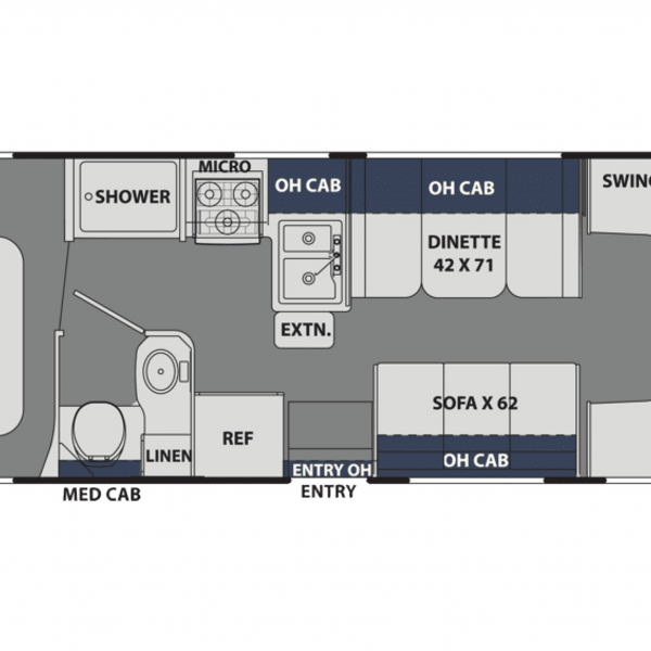 2022 Coachmen Freelander Class C available for rent in Antioch, California