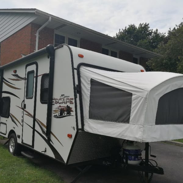 2014 K-Z Manufacturing Spree Escape Travel Trailer available for rent in Grand bend, Ontario