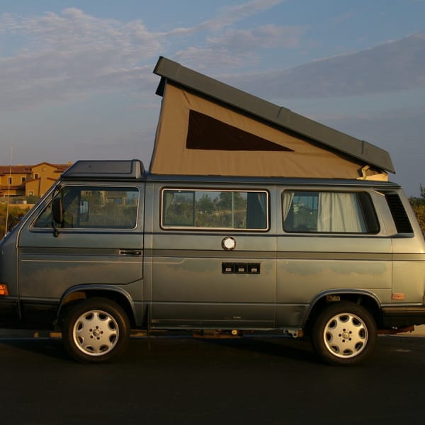 1988 Volkswagen Westfalia Class B available for rent in San Clemente, California