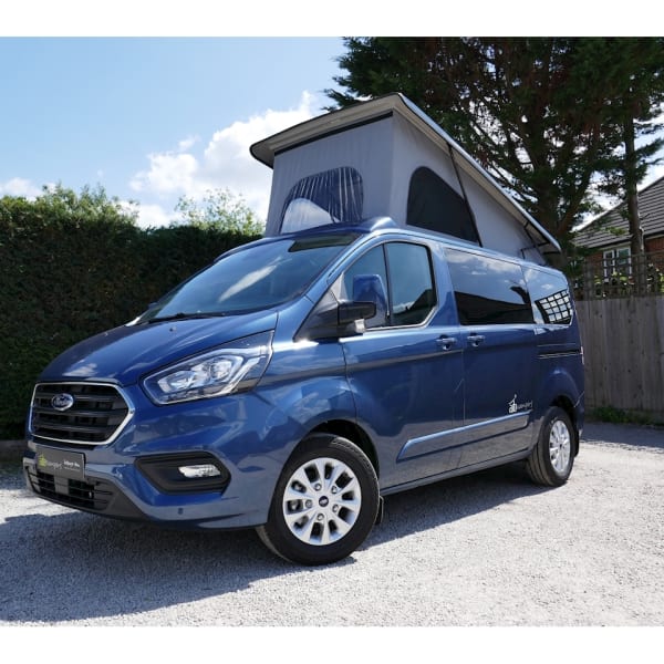 2022 Ford Transit Custom 2+2 berth Pop Top, Manual Class B available for rent in Inverness, Inverness
