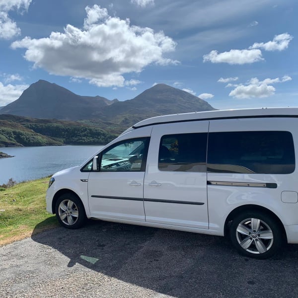 2017 Volkswagen Caddy Maxi Class B available for rent in Glasgow, 