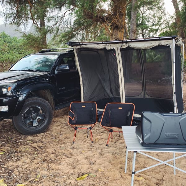 2003 Toyota 4runner Truck Camper available for rent in Anahola, Hawaii