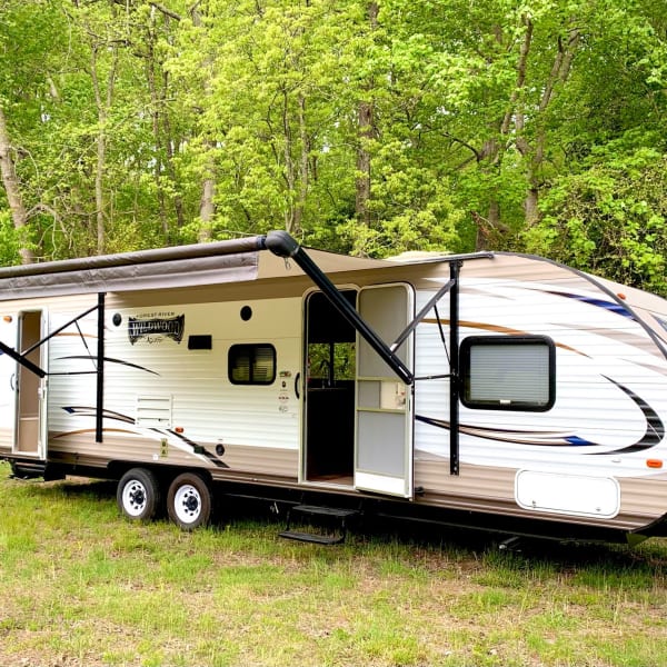 2016 Forest River Wildwood X-Lite Travel Trailer available for rent in Georgetown, Delaware