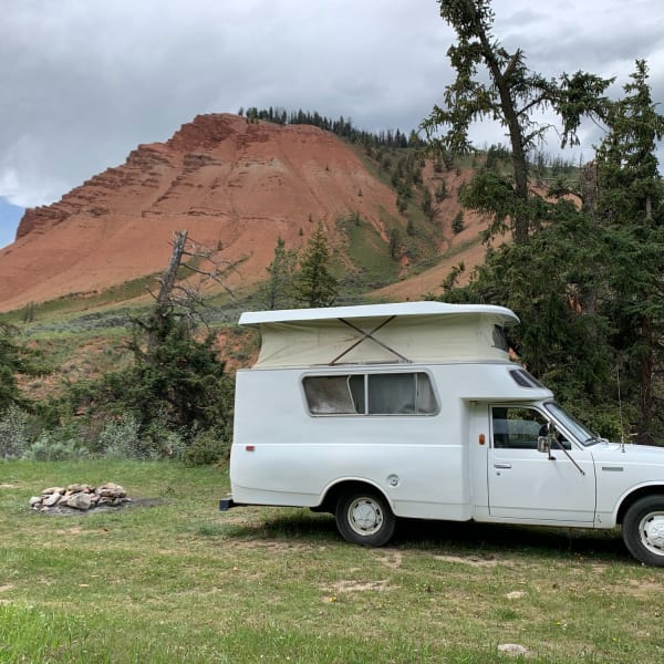 1976 Chinook Toyota Class B available for rent in Belgrade, Montana