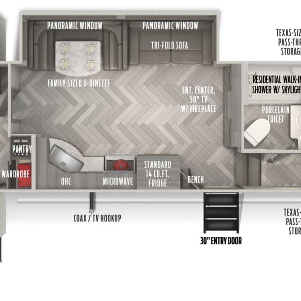 2019 Forest River Salem Hemisphere GLX Fifth Wheel available for rent in Clinton Twp., Michigan