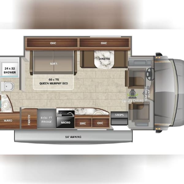 2022 Jayco 24M Class C available for rent in Merrimac, Massachusetts