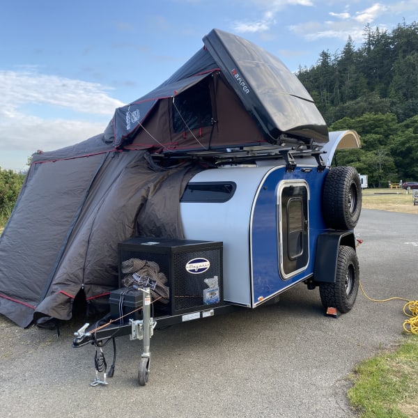 2022 Aero Teardrop High Clearance (HC) Steelie Travel Trailer available for rent in Everett, Washington