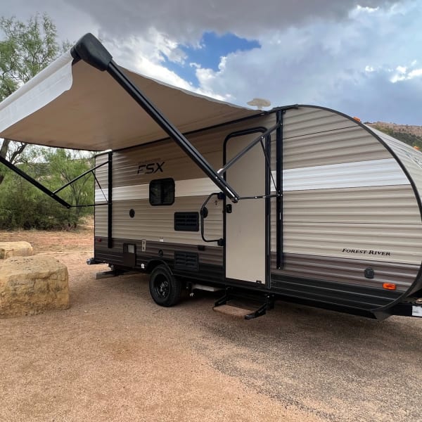2018 Forest River Wildwood FSX Travel Trailer available for rent in Amarillo, Texas
