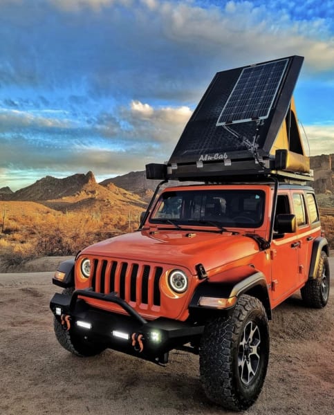 2018 Jeep Wrangler Class B available for rent in Phoenix, Arizona