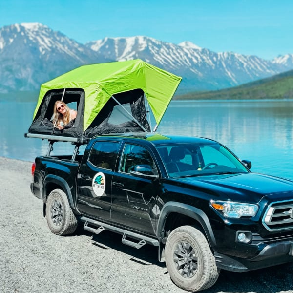 2021 Toyota Tacoma Truck Camper available for rent in Anchorage, Alaska