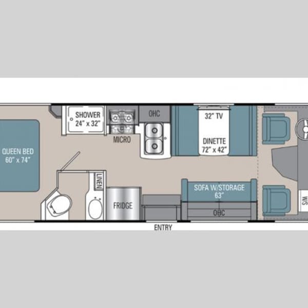 2021 Coachmen Pursuit Class A available for rent in Herndon, Virginia