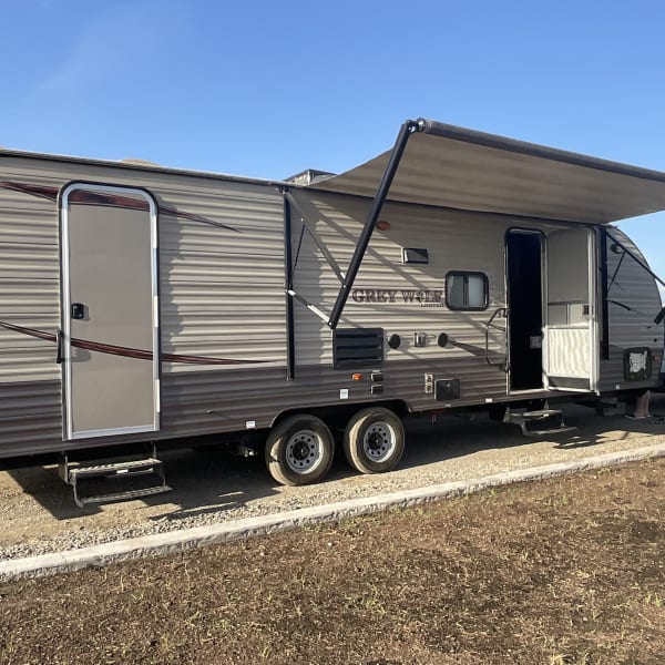 2017 Forest River Grey Wolf Travel Trailer available for rent in Fresno, California
