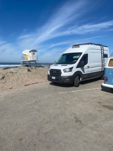 2020 Ford Transit Class B available for rent in San Diego, California