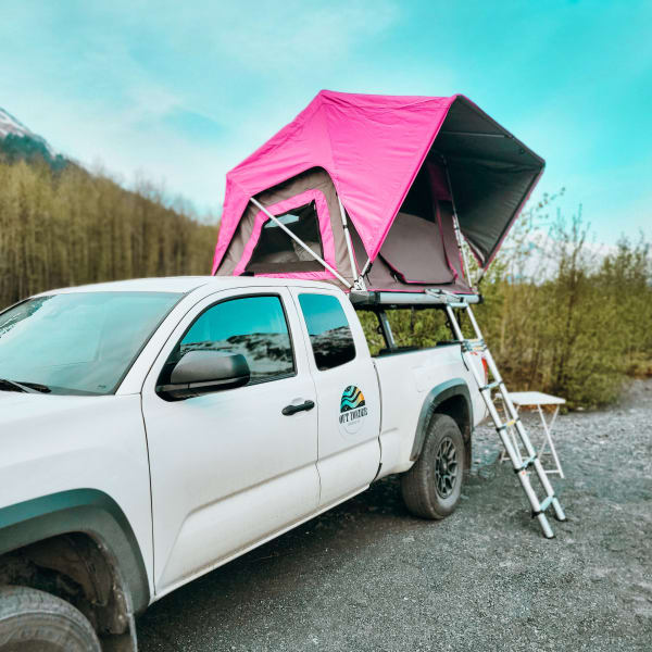 2020 Toyota Tacoma Truck Camper available for rent in Anchorage, Alaska
