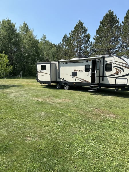 2015 Keystone RV Bullet Ultra Lite Travel Trailer available for rent in Duluth, Minnesota