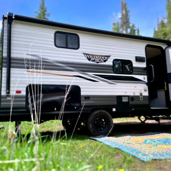 2022 Forest River Wildwood FSX Travel Trailer available for rent in Windsor, Colorado