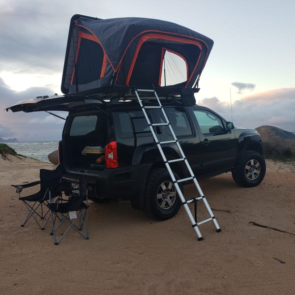 2012 Nissan Xterra Truck Camper available for rent in Makawao, Hawaii