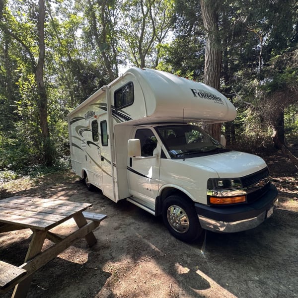 2014 Forest River Chevy Express Class C available for rent in West Barnstable, Massachusetts